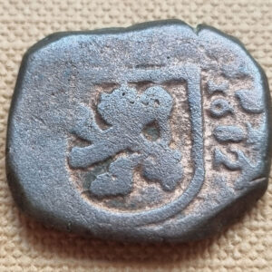 Carlos II Madrid 2 maravedís 1682