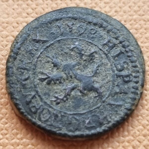 Felipe II Segovia 1 Maravedí 1598