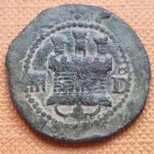 Felipe II 2 cuartos Segovia D