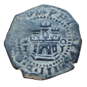 Felipe III Cuenca J 2 maravedís 1601. MBC