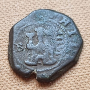 Felipe III Burgos 4 maravedís 1604. Valor IIIII