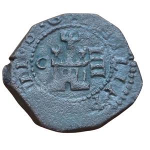 Felipe III Cuenca 4 maravedís 1605. MBC-