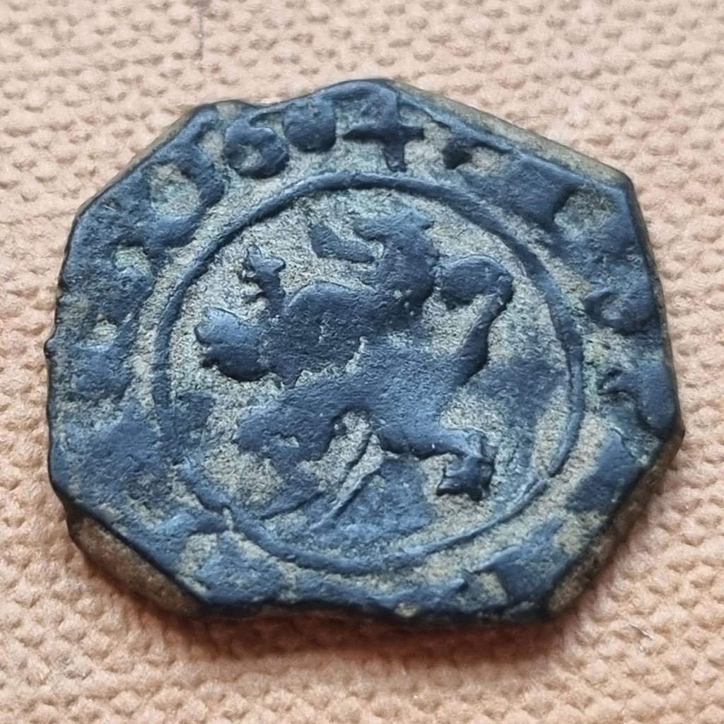 Felipe III Segovia 4 maravedís 1604 - Imagen 2