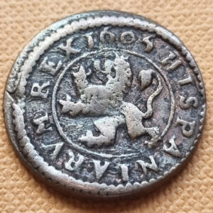 Felipe III Segovia 4 maravedís 1605