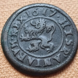 Felipe III Segovia 4 maravedís 1617