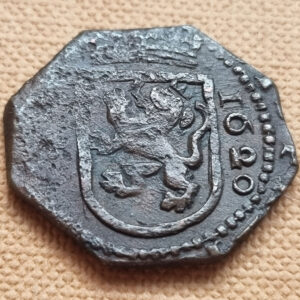 Felipe III Madrid 8 maravedís 1620 Falsa de época