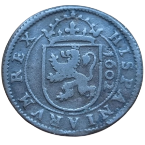 Felipe III Segovia 8 maravedís 1602. Ingenio. Escasa. MBC-