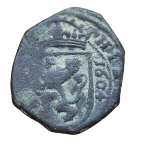 Felipe III Segovia 8 maravedís 1604. Falsa de época. MBC-
