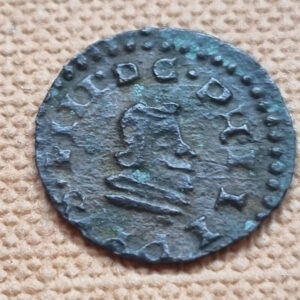 Felipe IV Trujillo 2 maravedís 1663