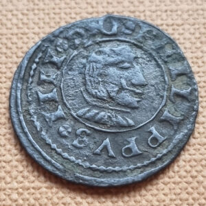 Felipe IV Burgos 8 maravedís 1662