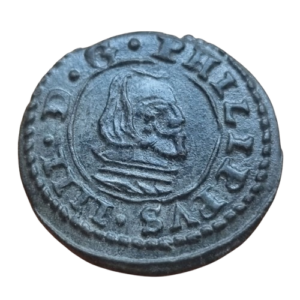 Felipe IV Segovia 4 maravedís 1663. EBC-