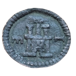 Felipe III Segovia 1 maravedí 1603. MBC