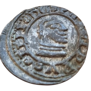 FELIPE IV BURGOS BR 4 MARAVEDIS 1664. Restos de brillo original