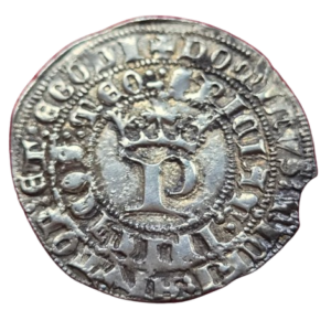 Reino de Castilla y León. Pedro I. Real. Coruña. Variante: Roel