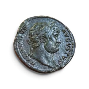 Imperio Romano. Adriano. Sestercio. COS III Ae Peso: 25,72 gr. Bonito MBC